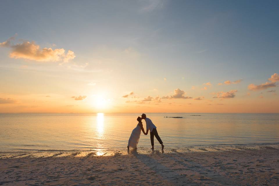 Couple sur la plage