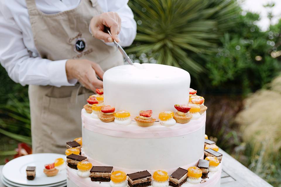 Wedding cake & miniardises