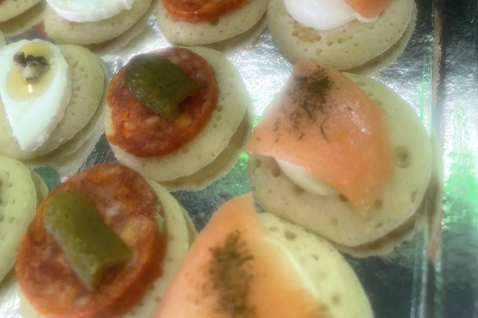 Mini blinis