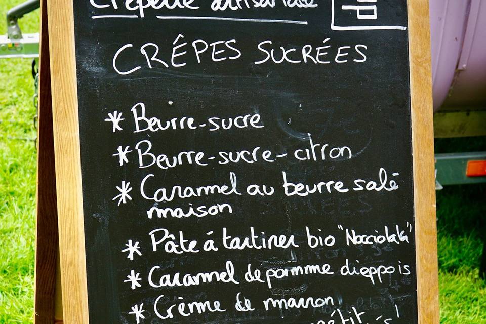 Crêpes sucrées