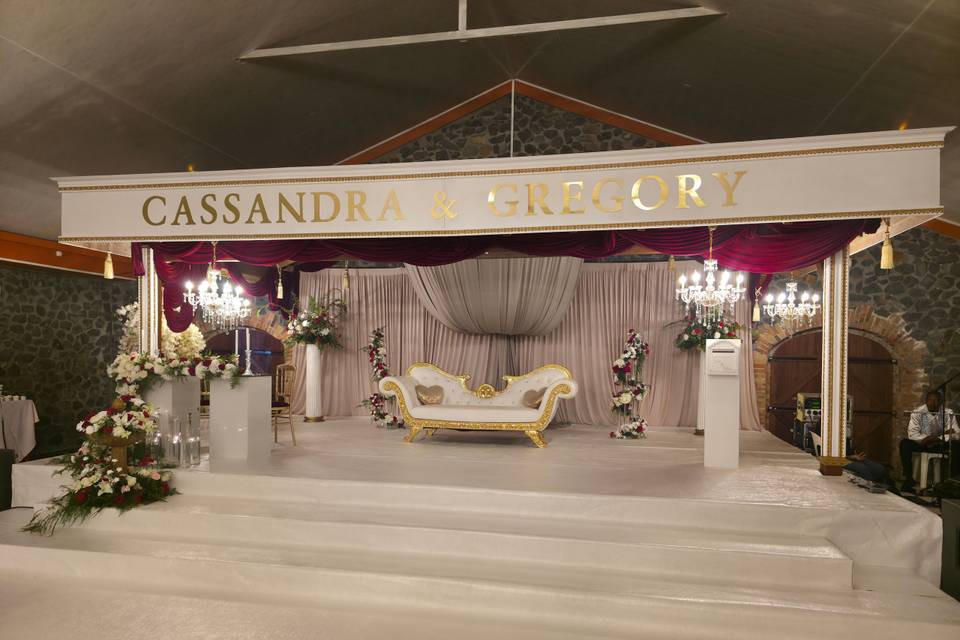 Confection coin des mariés