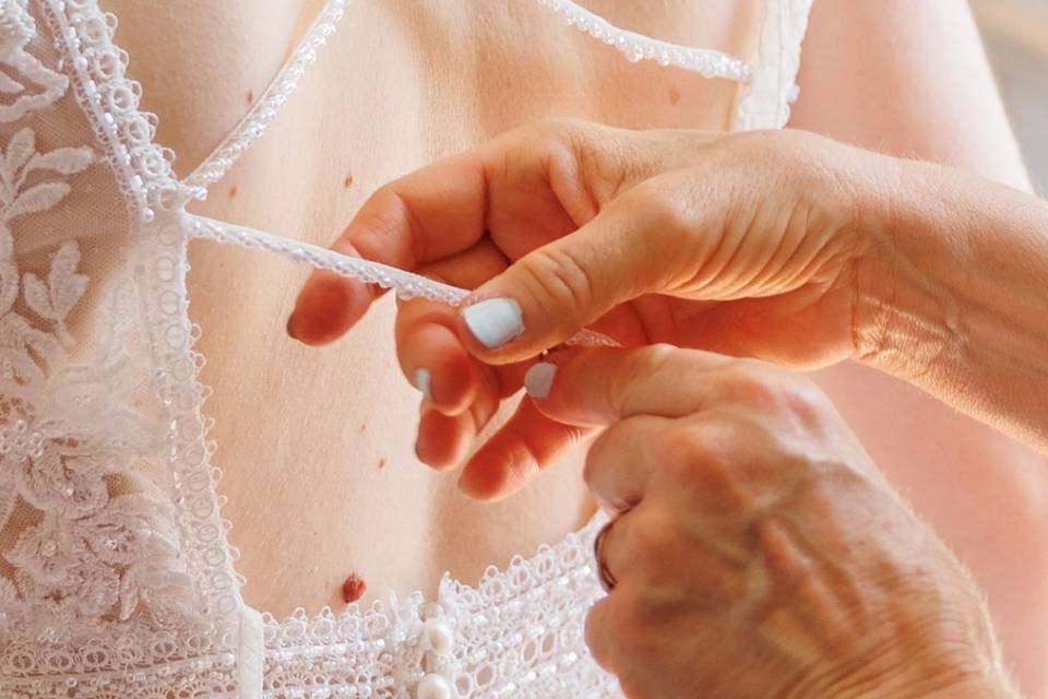 Détails robe