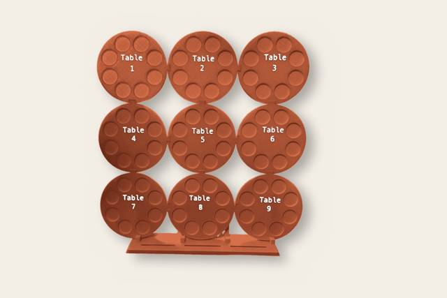 Coloris plan de table