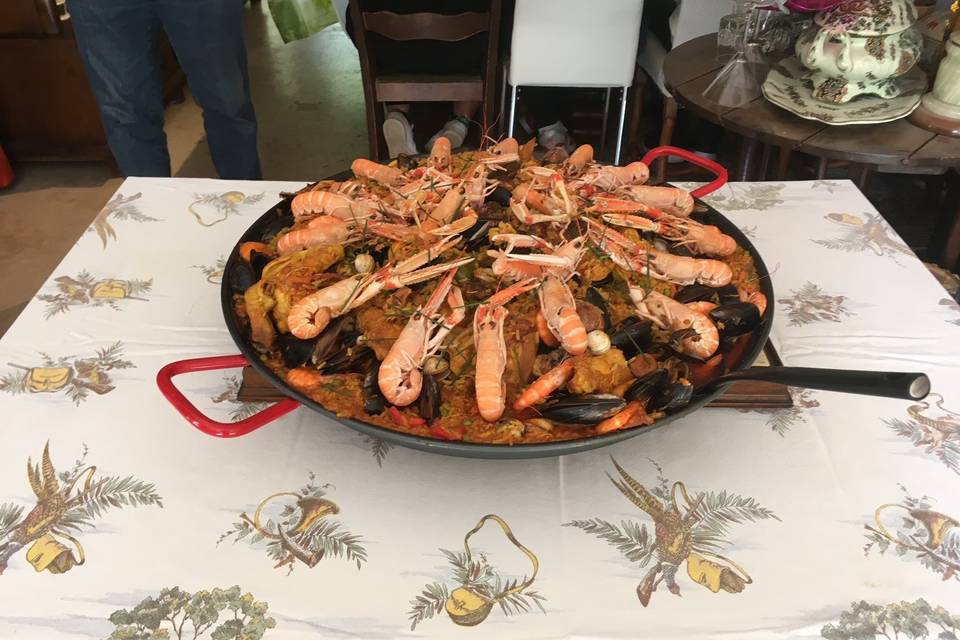 Paella 20 personnes