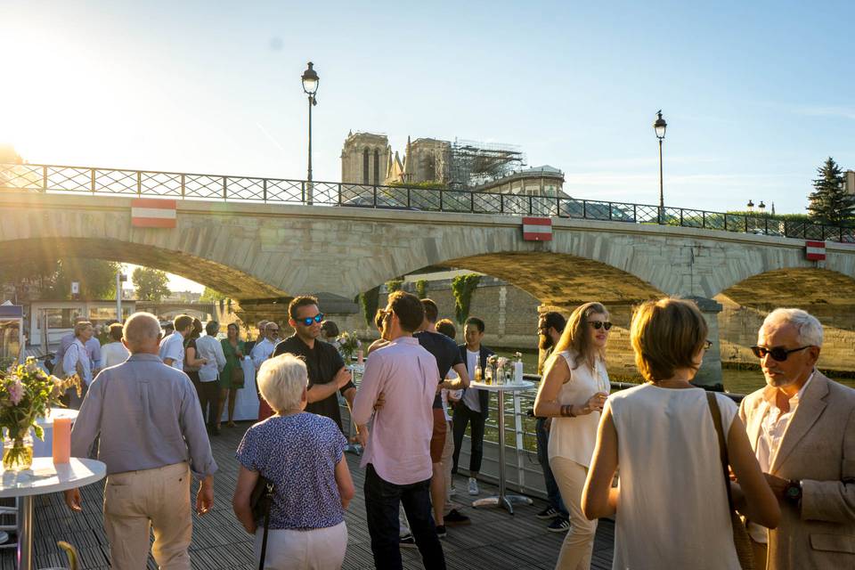 La péniche sur Seine