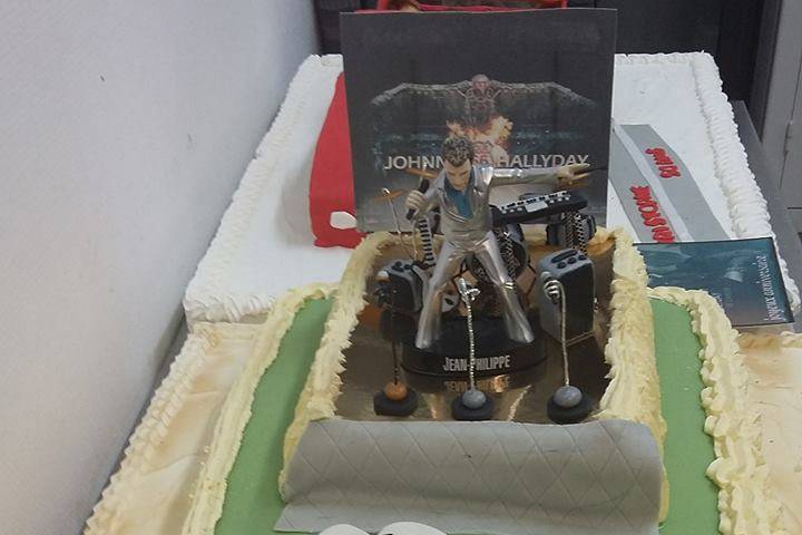 Gâteau thème johnny