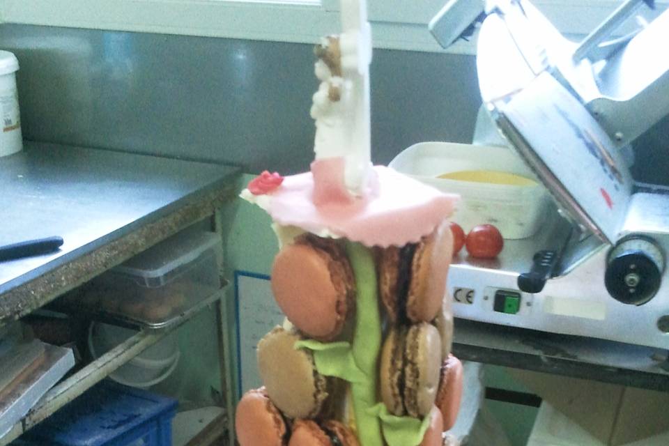 Pièce montée macaron