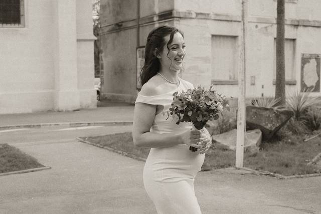 L'arrivée de la mariée