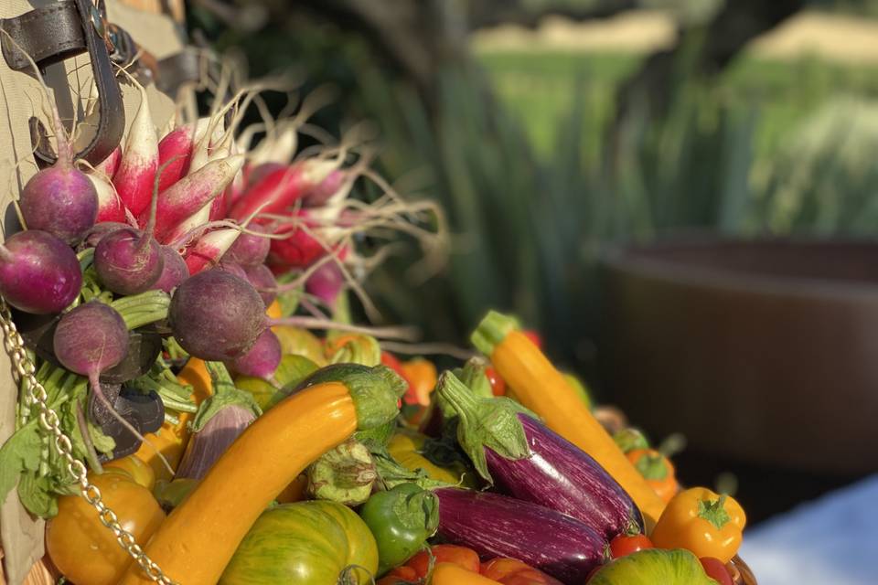 Panier de légumes