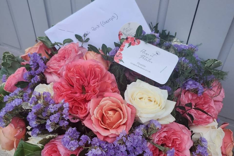 Bouqet rose jardin