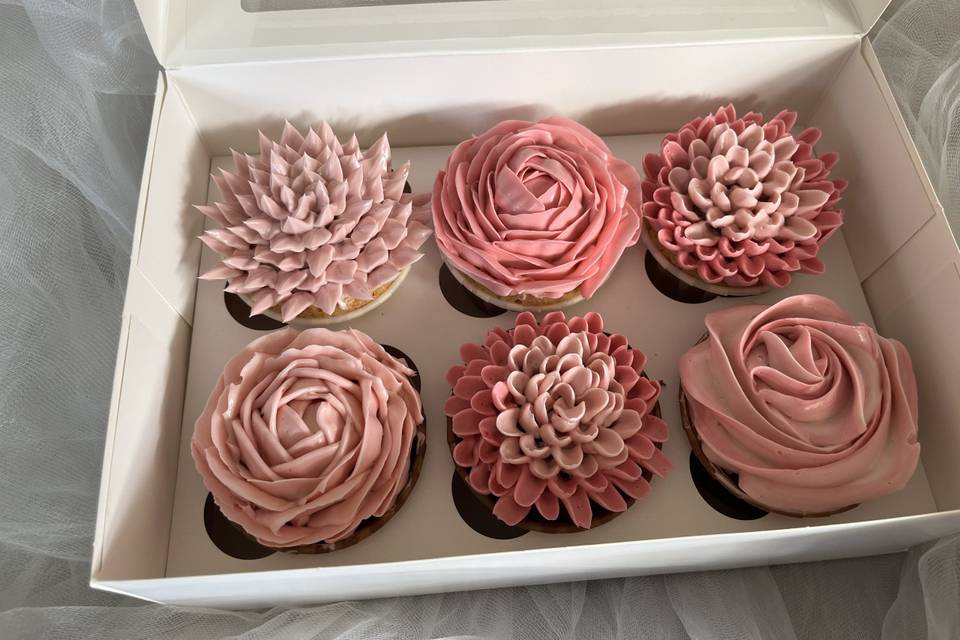 Cupcakes floraux