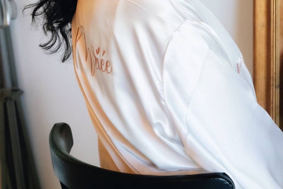 Maquillage et coiffure mariée