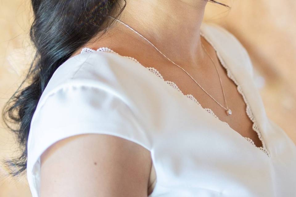 Maquillage et coiffure mariée