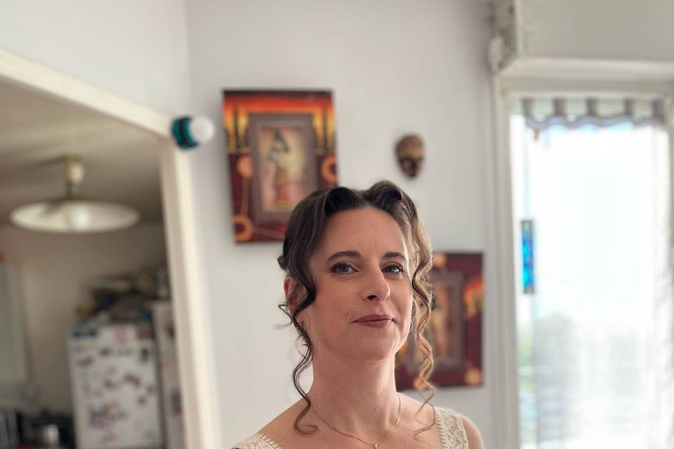 Maquillage + coiffure mariée