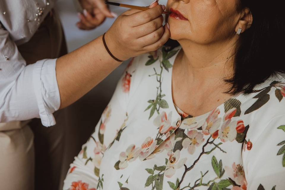 Maquillage invitée