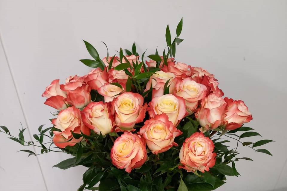 Bouquet grandes roses