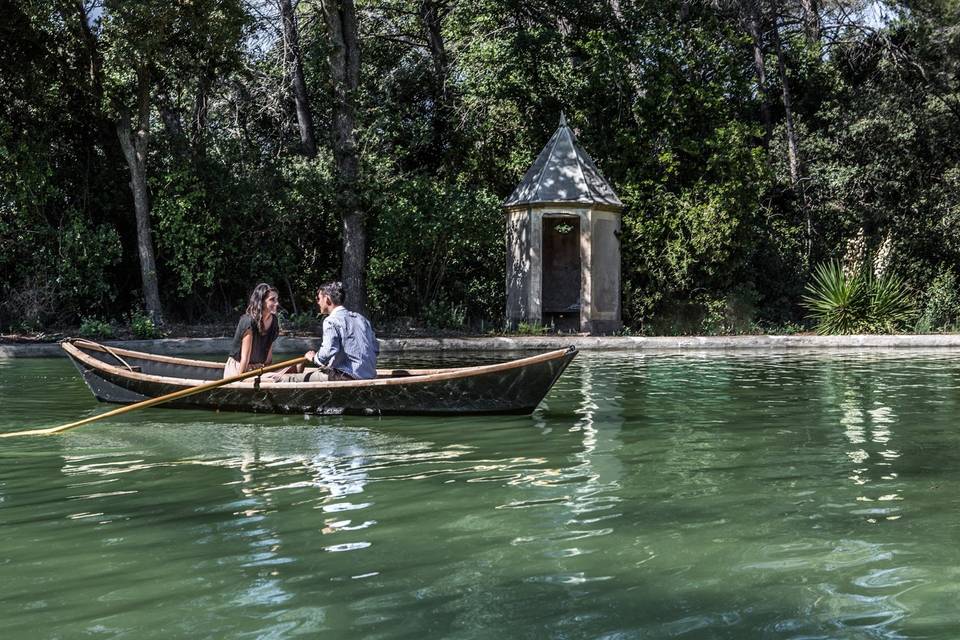 Bassin Château de Roquelune