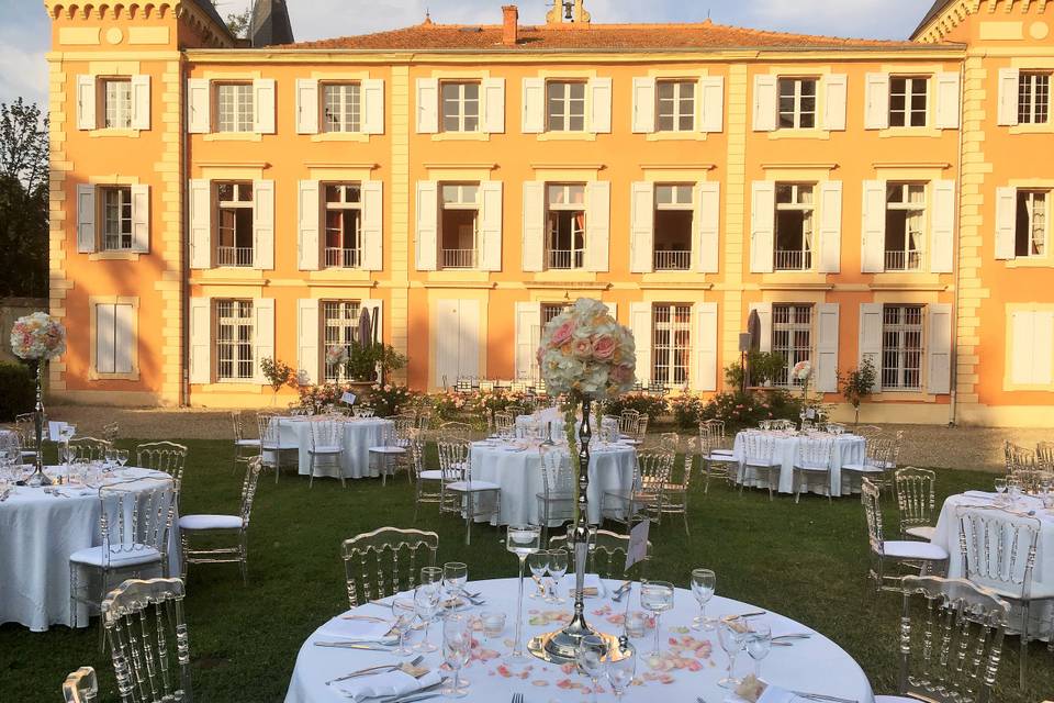 Dîner Château de Roquelune