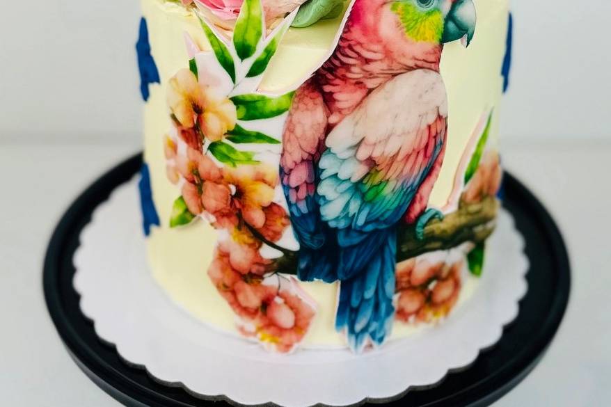 Parrot cake