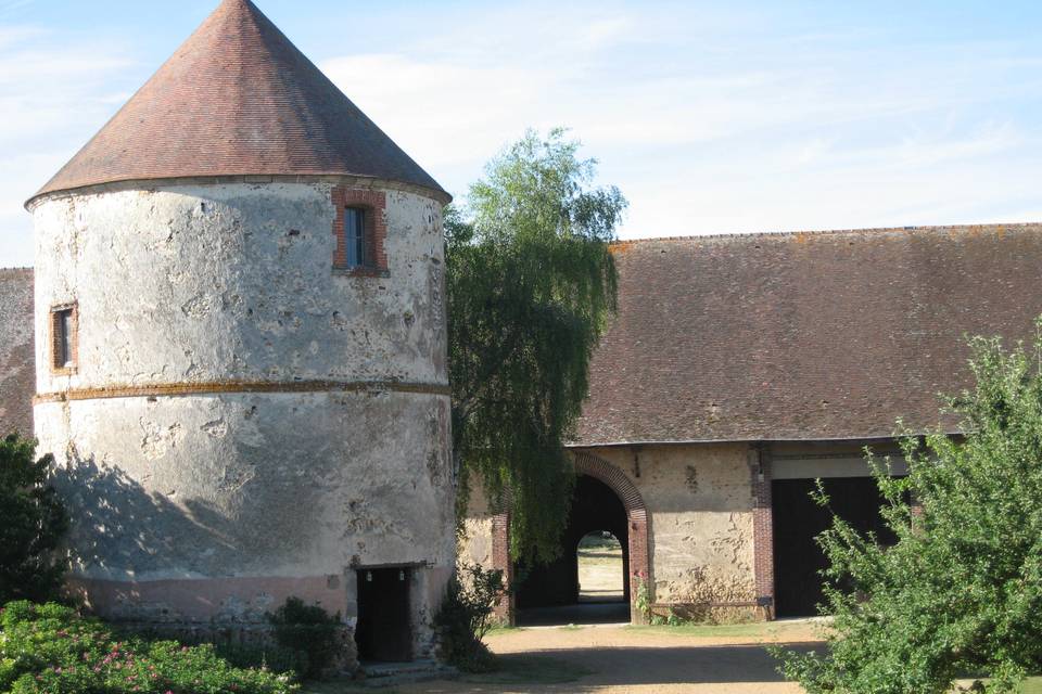 La cour et son colombier