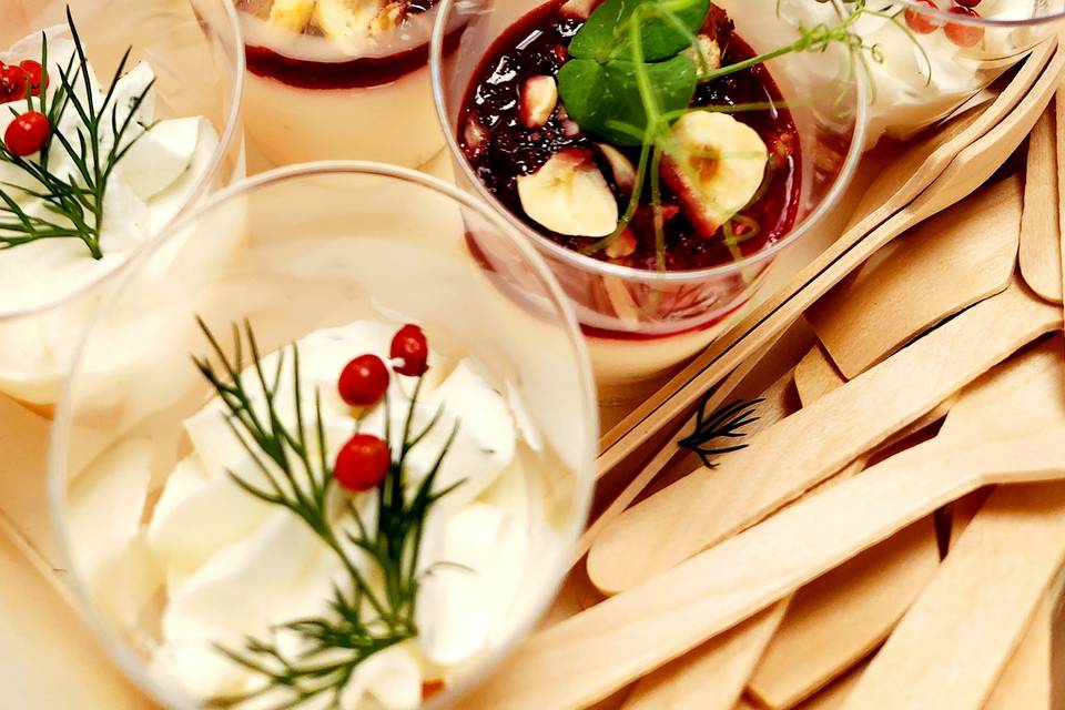 Mini-verrines salées