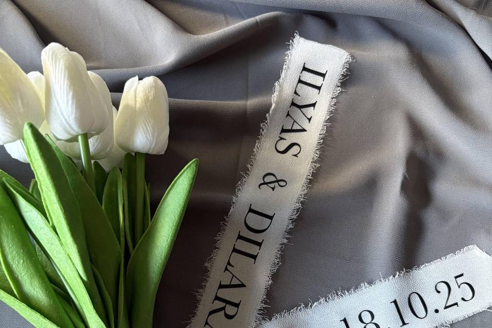 Ruban bouquet