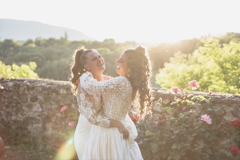 Romane et Charlène