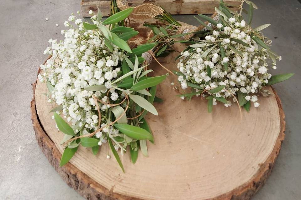 Bouquet banc cérémonie