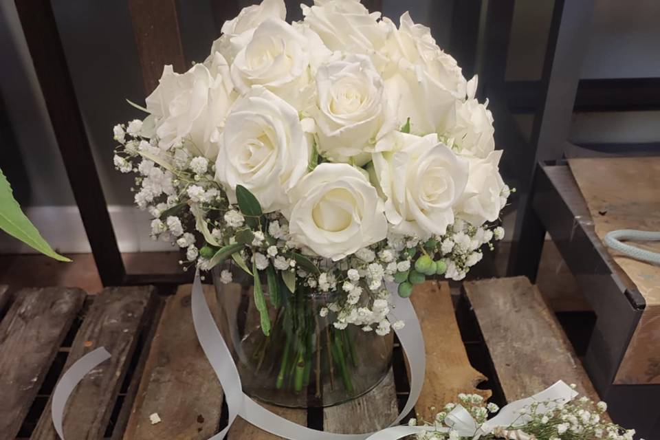 Bouquet mariée, couronnes