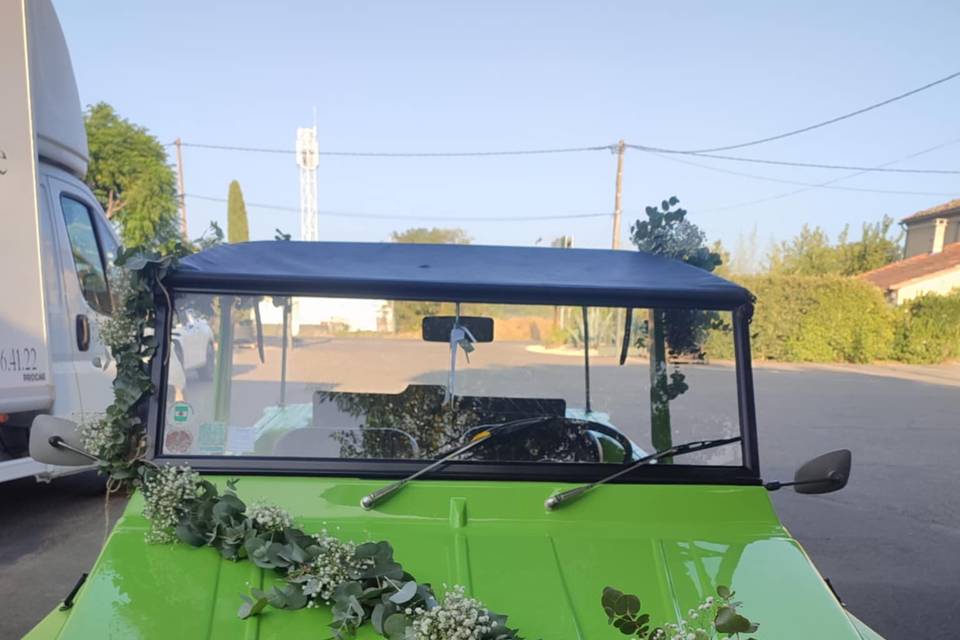 Décor voiture capot