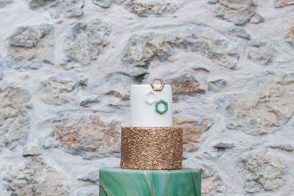 Green cake