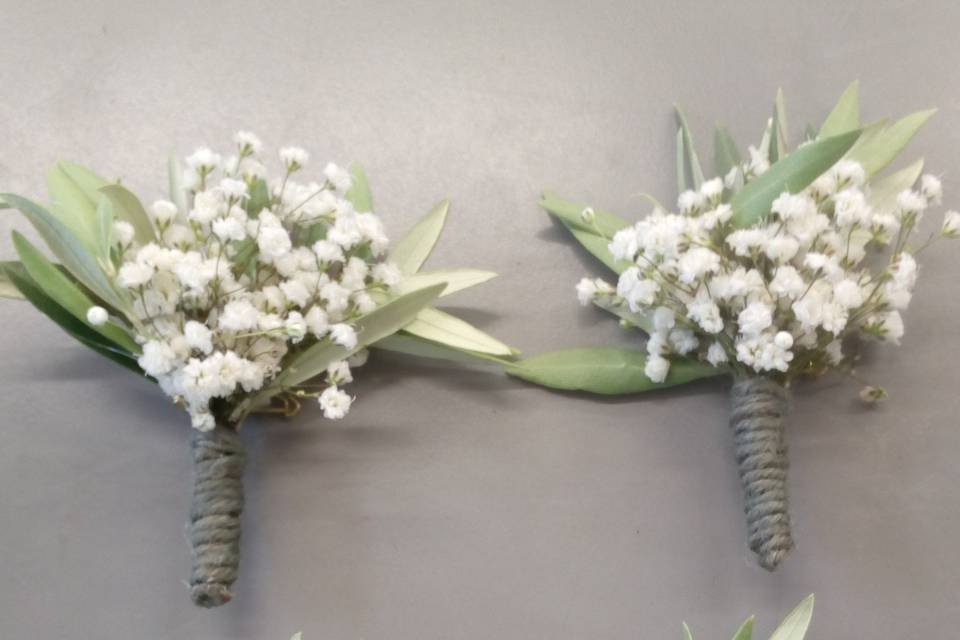 Boutonnières des témoins