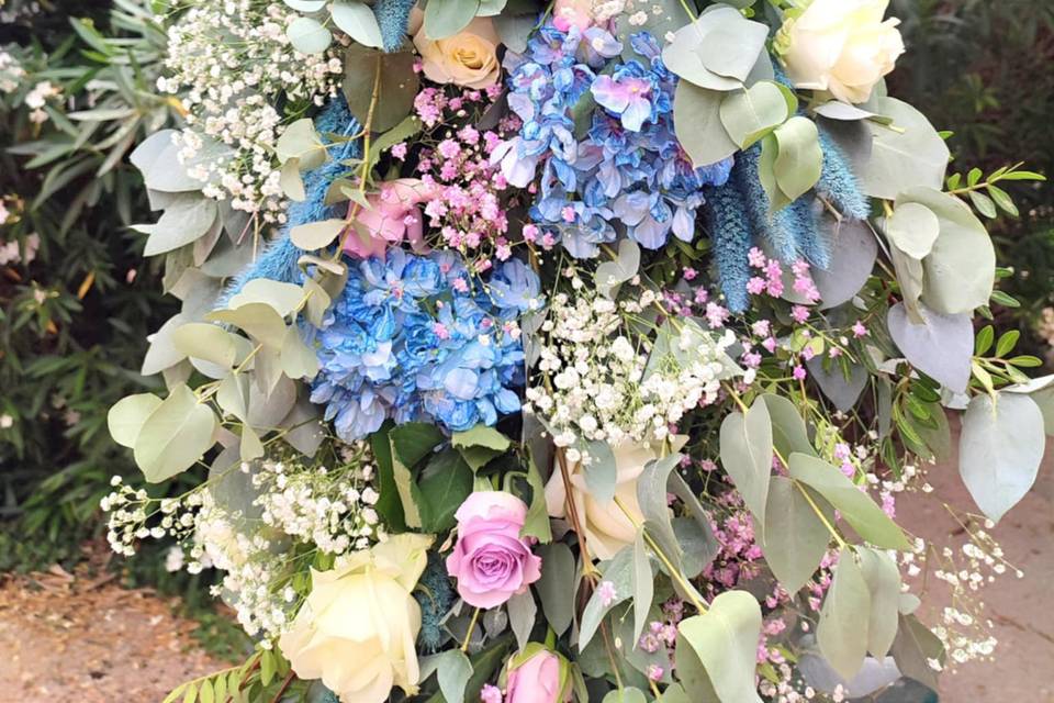 Arche fleur fraiche et séchée