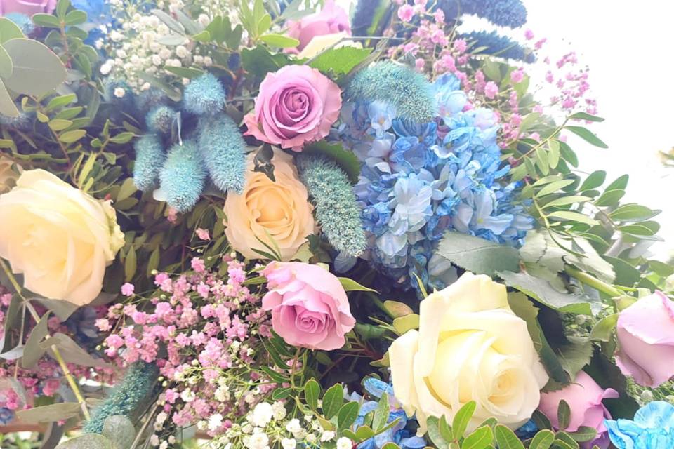 Arche fleur fraiche et séchée