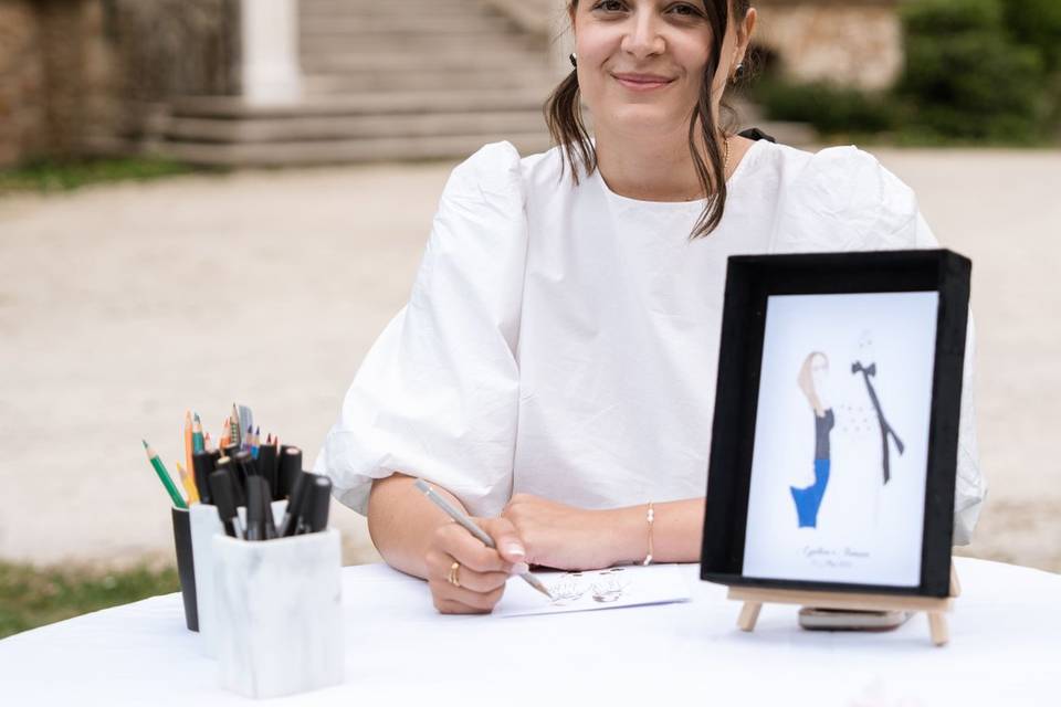 Illustratrice mariage