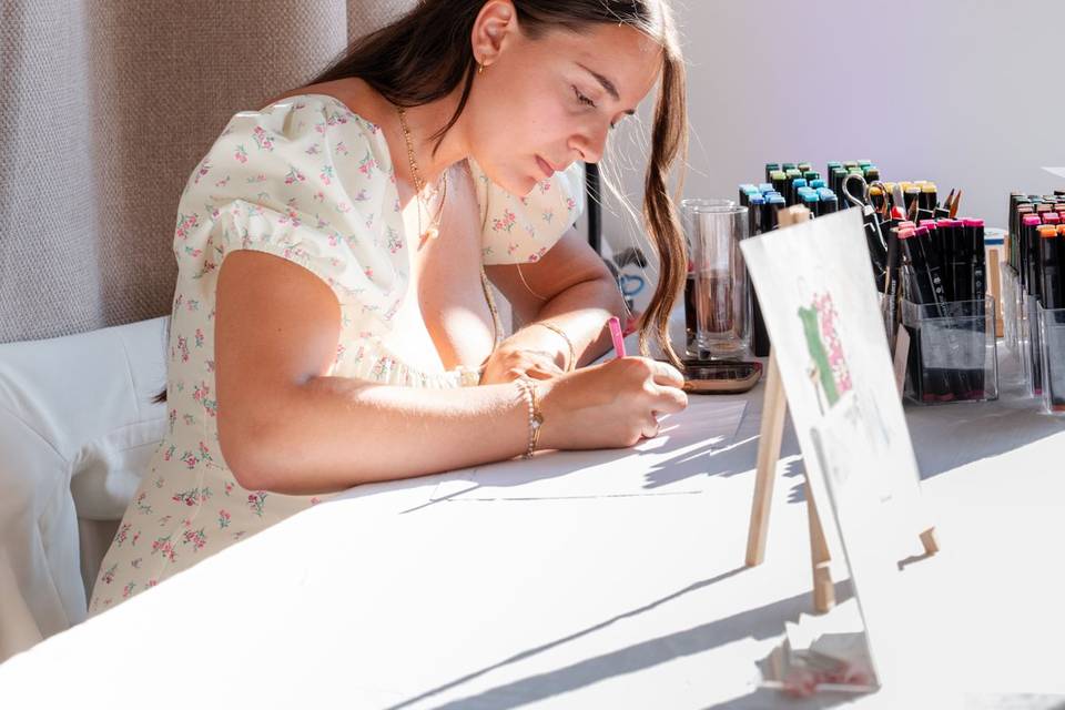 Live painting