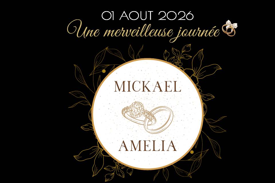 Patron d'un gobelet de mariage