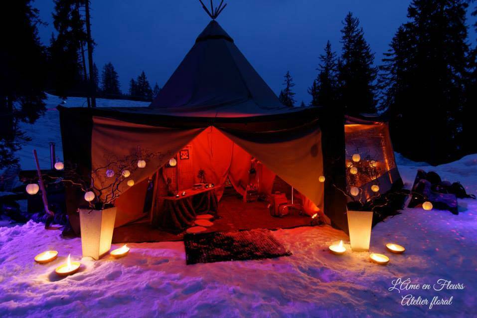 Déco sous tipi