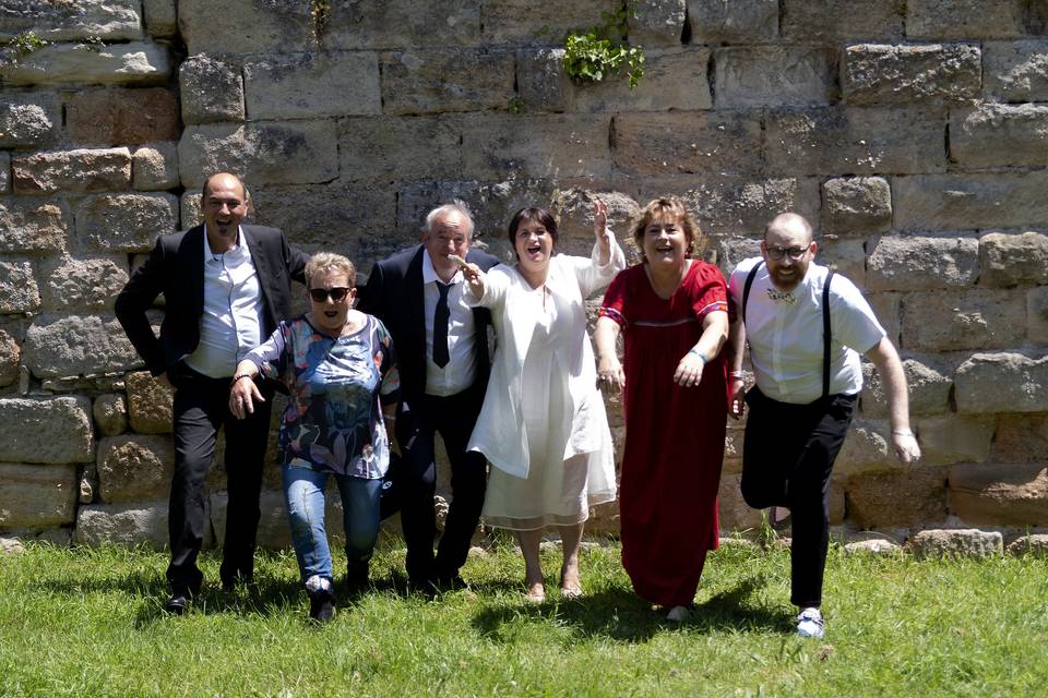 Mariage été Photo Famille