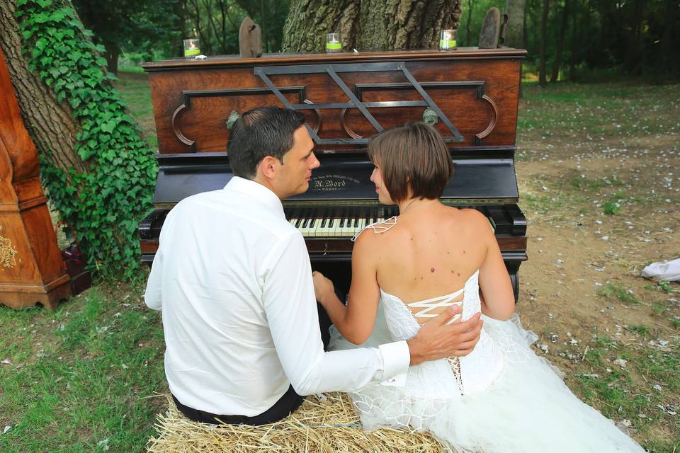 Couple au piano