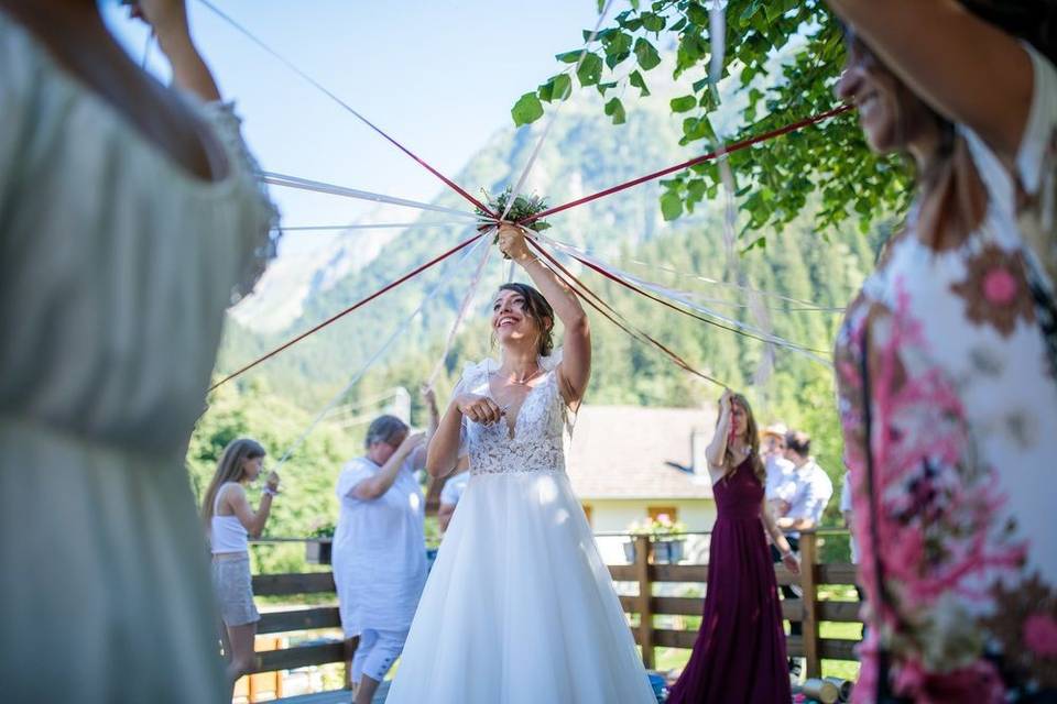 Le bouquet de la mariée