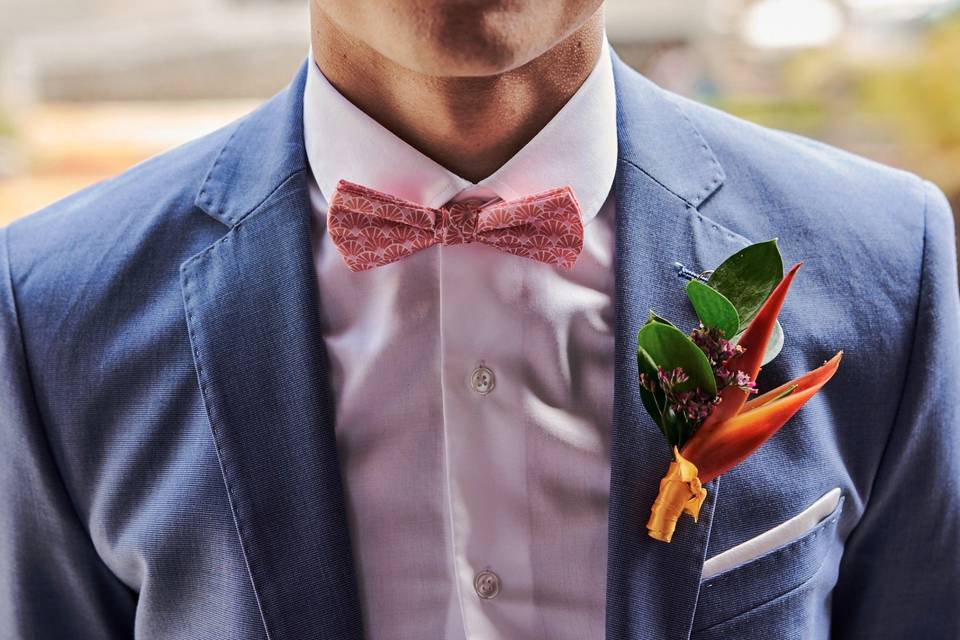 Boutonnière du marié