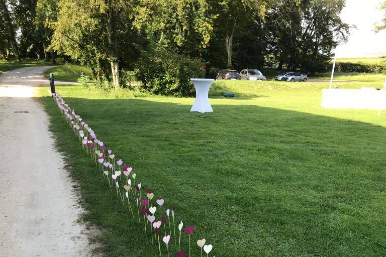 Décoration dans le parc