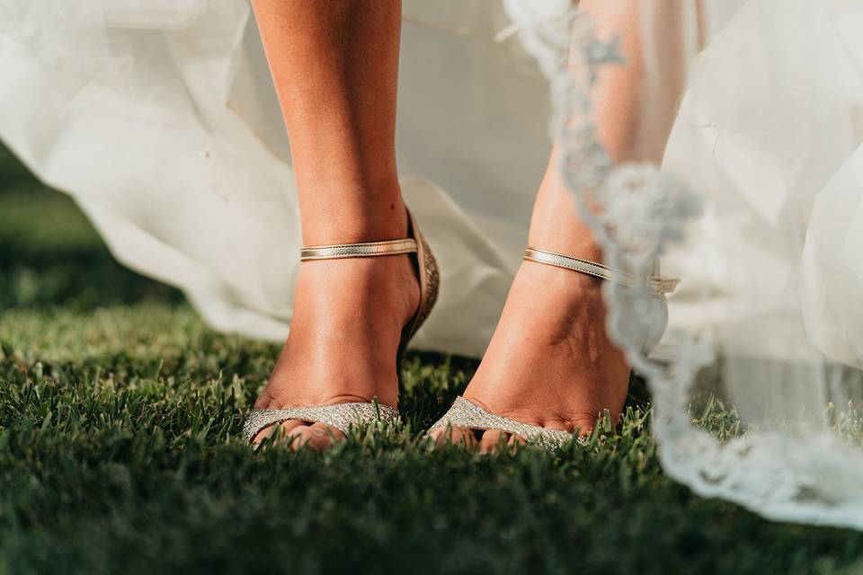 Chaussure mariée personnalisée