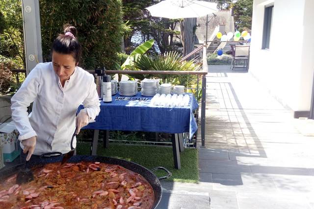 Paella à domicile