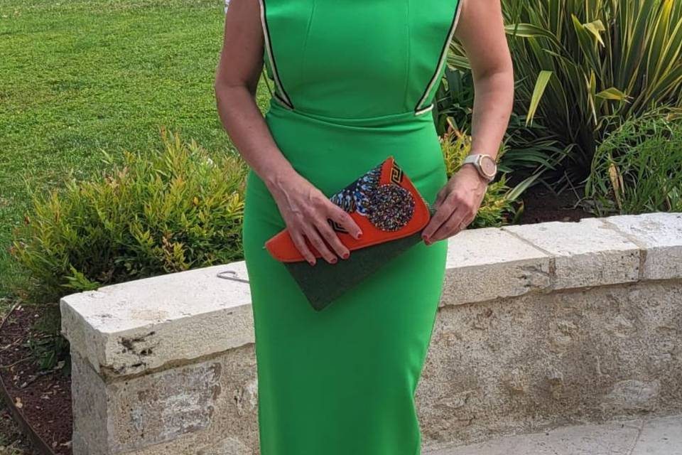 Robe verte Venise