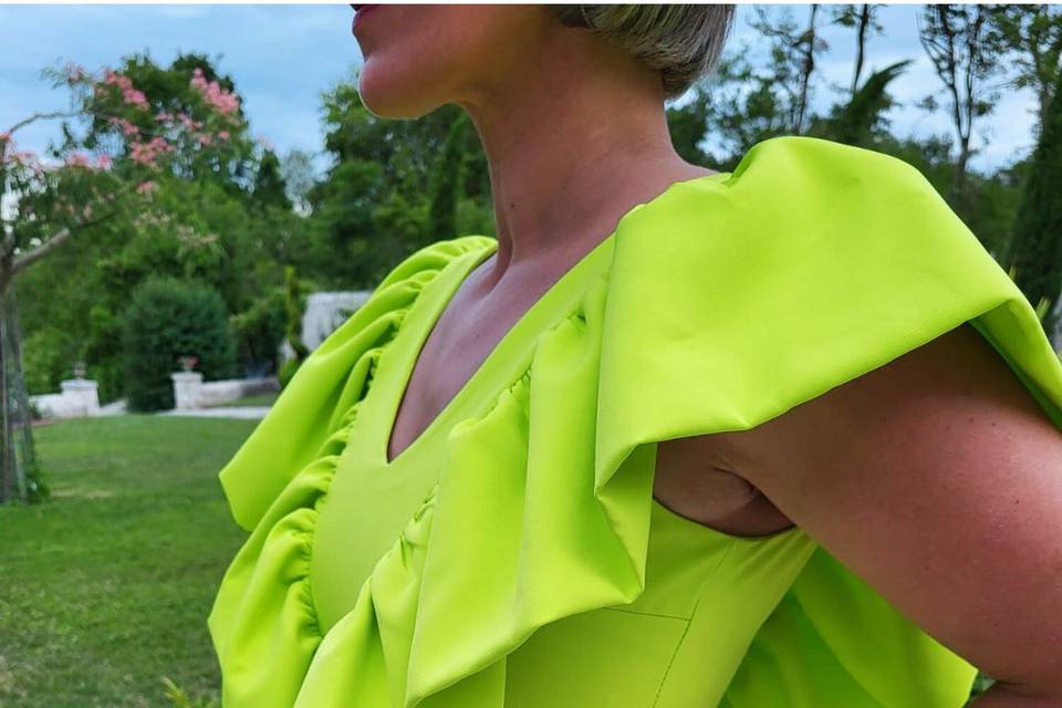 Robe verte Rome