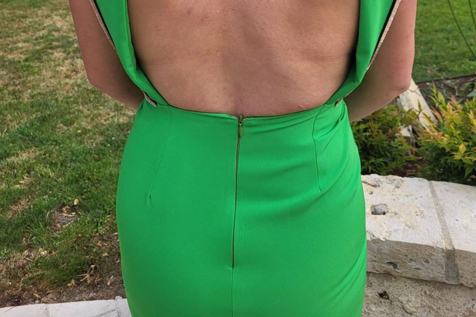 Robe verte Venise