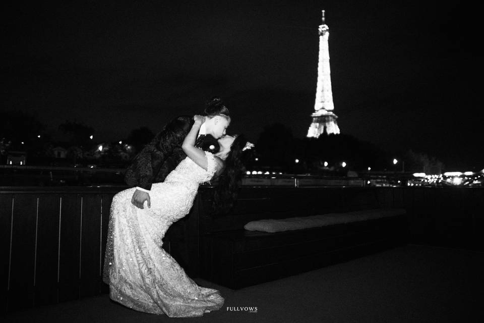 Under the Eiffel Tower