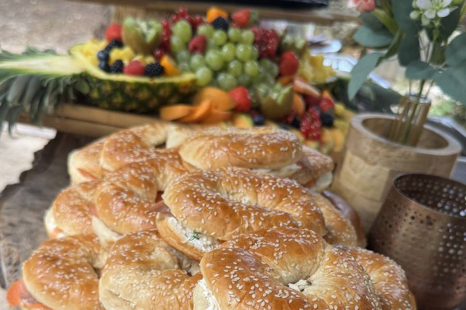 Bagel saumon